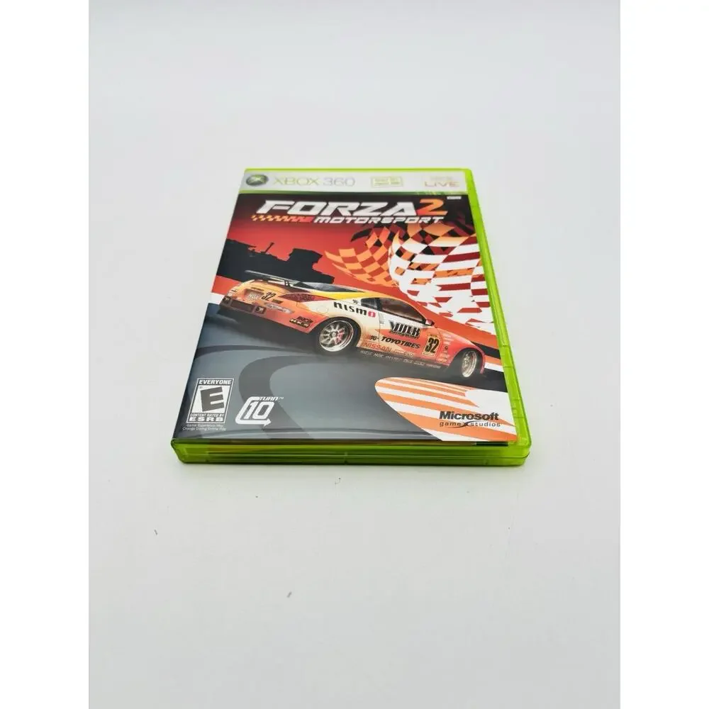 Forza Motorsport 2 (Microsoft Xbox 360, 2007) Complete w/ Manual Tested Works VG